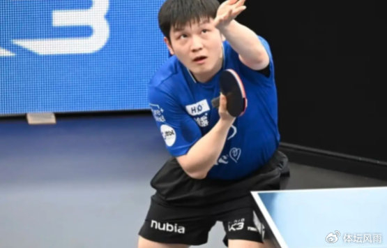 樊振东单打制胜助萨尔布吕肯主场力克格瑞扎