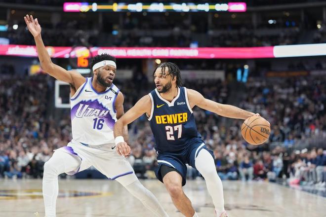 掘金逆转爵士豪取三连胜 约基奇穆雷助攻里程碑